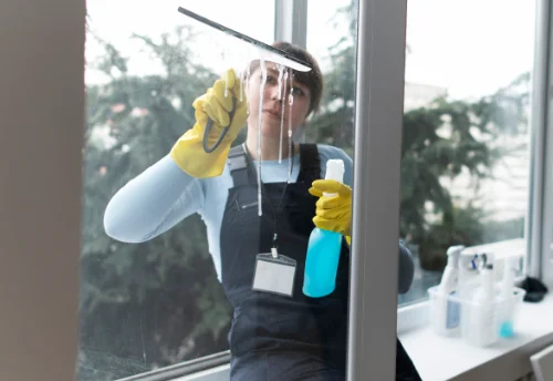 Nettoyage de vitres intérieures et extérieures à Cormost